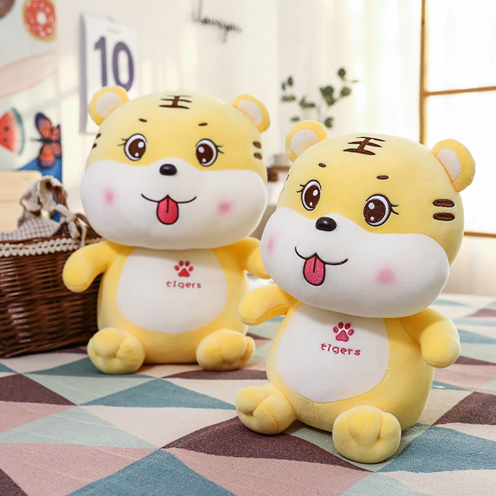 HIINST Cartoon Tiger Shape Stuffed Plush Toy Creative Soft Pillow Cute Doll Gift For Children
HIINST Cartoon Tiger Shape Stuffed Plush Toy Creative Soft Pillow Cute Doll Gift For Children