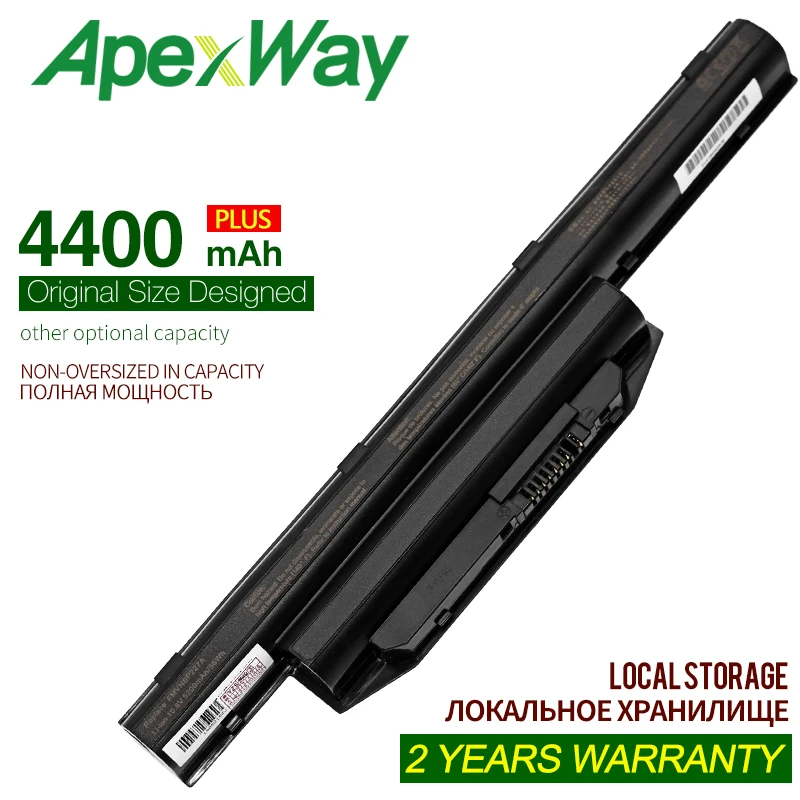Аккумулятор для ноутбука ApexWay FMVNBP227A Fujitsu Lifebook A544 AH564 E733 E743 S904 SH904 FPCBP405Z FMVNBP231 FPCBP416