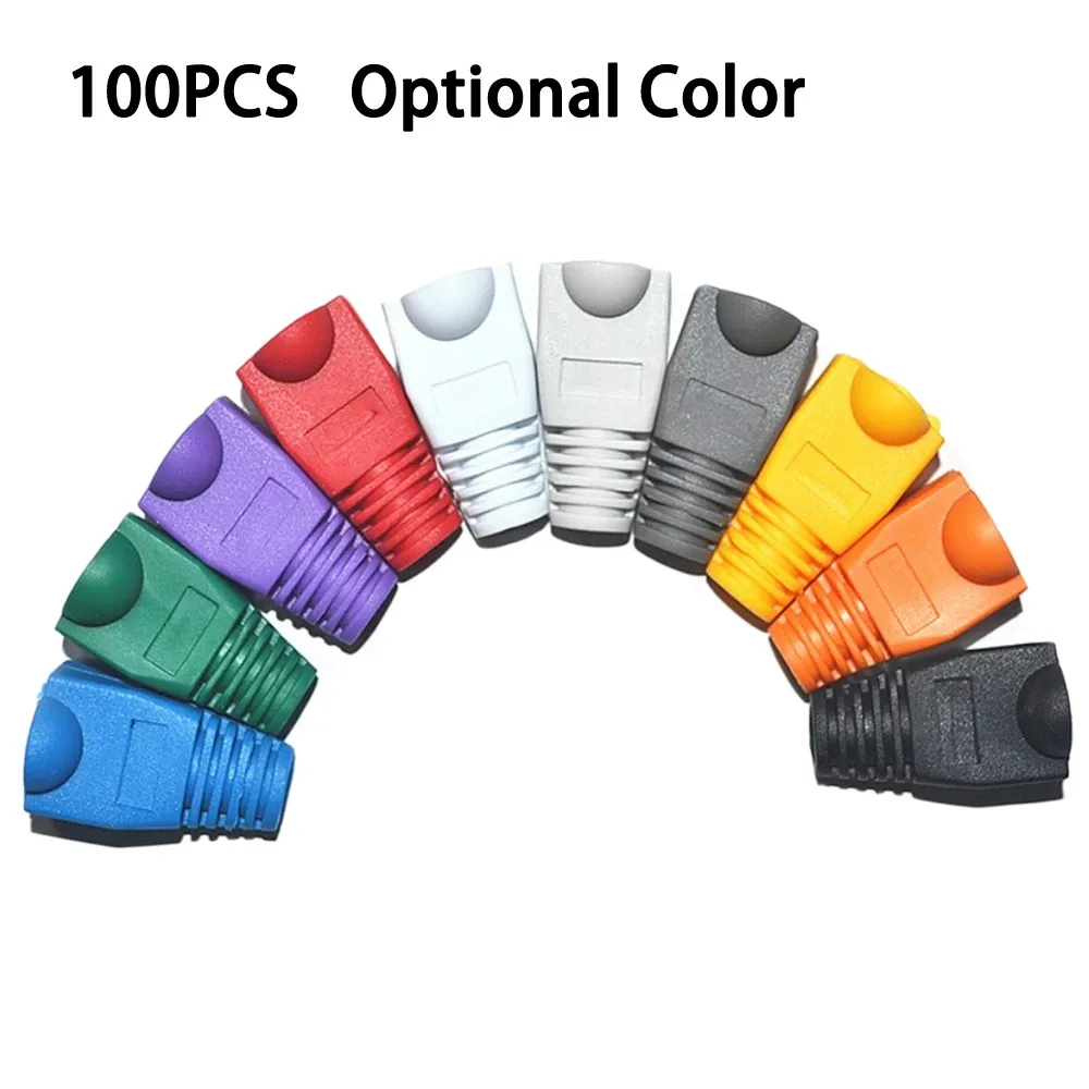 RJ-45 CAT6 CAT5e Adapter Cap Ethernet Network Cable Connector Plugs RJ45 Ca-ps Cat 5 CAT6 Protective Sleeve Multicolour
RJ-45 CAT6 CAT5e Adapter Cap Ethernet Network Cable Connector Plugs RJ45 Ca-ps Cat 5 CAT6 Protective Sleeve Multicolour