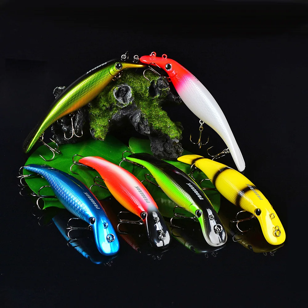 6Pcs Big Minnow Lures Hard Baits Sinking Fishing Lures Crankbaits 
6Pcs Big Minnow Lures Hard Baits Sinking Fishing Lures Crankbaits
