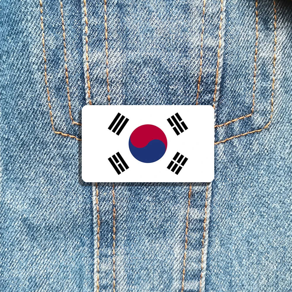 10Pcs/Set Korean National Flag Brooch Korea Pride Flag Pin For Backpacks Hat Clothes Large Acrylic Patriotic Badge
10Pcs/Set Korean National Flag Brooch Korea Pride Flag Pin For Backpacks Hat Clothes Large Acrylic Patriotic Badge