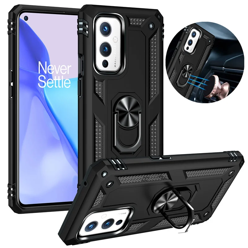 Phone Case For Oneplus 9 Pro Shockproof Case With Magnetic Car Holder Rugged Ring Armor For One Plus 9 Pro 
Phone Case For Oneplus 9 Pro Shockproof Case With Magnetic Car Holder Rugged Ring Armor For One Plus 9 Pro