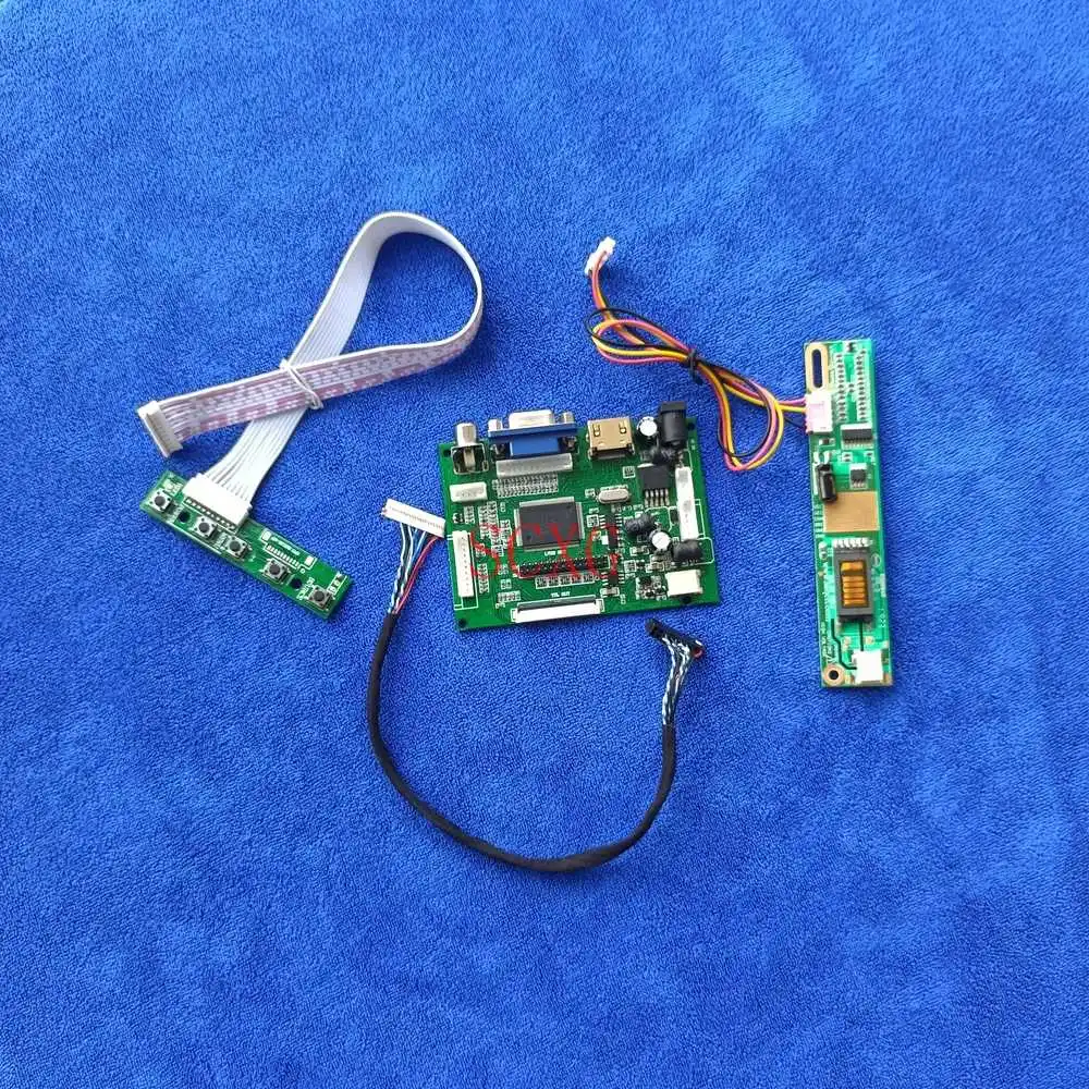 LCD Monitor Controller Driver Board 1CCFL LVDS 20 Pin HDMI-compatible AV VGA Fit LQ121X1LH22/LQ121X1LH73/LQ121X1LH83 Kit1024*768
LCD Monitor Controller Driver Board 1CCFL LVDS 20 Pin HDMI-compatible AV VGA Fit LQ121X1LH22/LQ121X1LH73/LQ121X1LH83 Kit1024*768