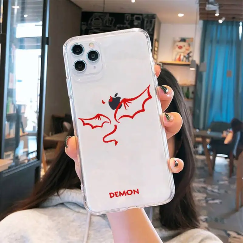 Demon Angel Couple BFF Cartoon Phone Case Transparent soft For iphone 5 5s 5c se 6 6s 7 8 11 12 plus mini x xs xr pro max 
Demon Angel Couple BFF Cartoon Phone Case Transparent soft For iphone 5 5s 5c se 6 6s 7 8 11 12 plus mini x xs xr pro max