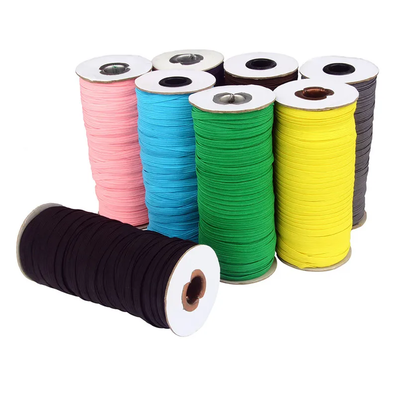 100Y 6mm Colorful High-elastic Elastic Bands Rope Rubber Band Line Spandex Ribbon Sewing Lace Trim Waist Band Garment Accessory 
100Y 6mm Colorful High-elastic Elastic Bands Rope Rubber Band Line Spandex Ribbon Sewing Lace Trim Waist Band Garment Accessory
