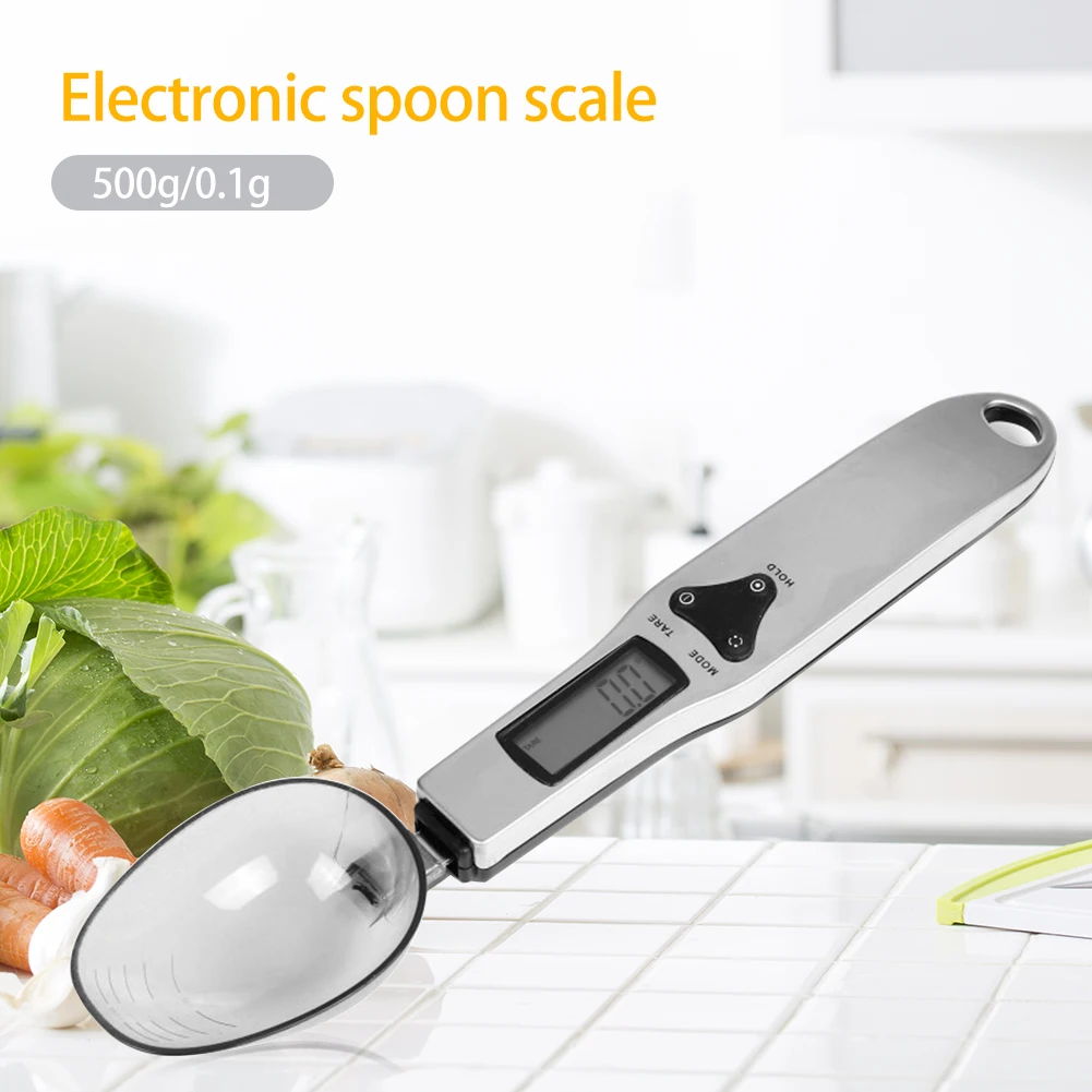 500g/0.1g Digital Spoon Scale LCD Display Electronic Spoon Scale Household Kitchen Measuring Spoons Mini Kitchen Scale Gadgets
500g/0.1g Digital Spoon Scale LCD Display Electronic Spoon Scale Household Kitchen Measuring Spoons Mini Kitchen Scale Gadgets