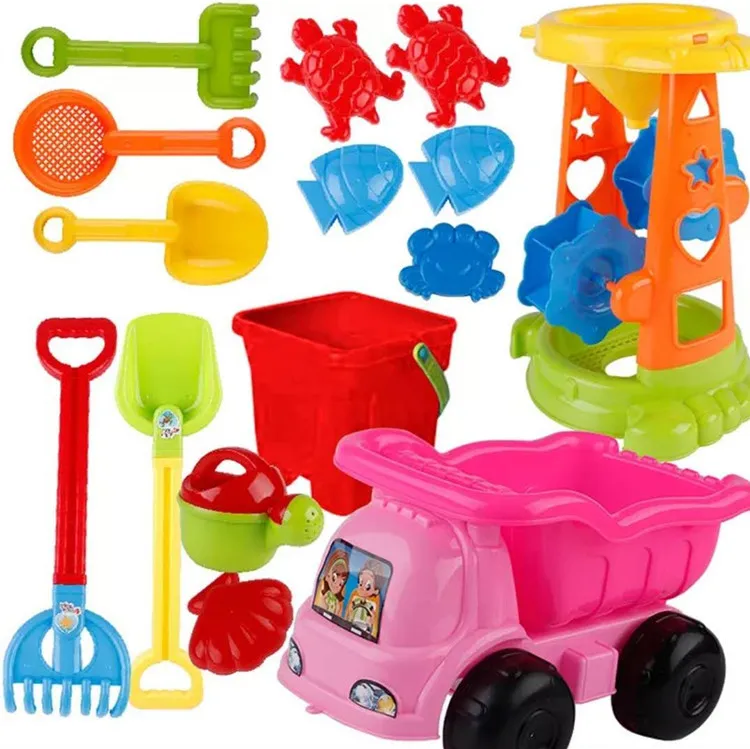 Summer Soft Baby Beach Toys Kids Beach Party Bucket Sand Molds Sand Table Water Game Bolsa Playa Juguetes Sand Toys Set JJ60BT
Summer Soft Baby Beach Toys Kids Beach Party Bucket Sand Molds Sand Table Water Game Bolsa Playa Juguetes Sand Toys Set JJ60BT