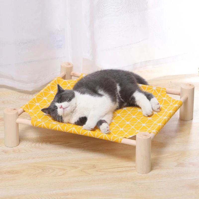 Cat Bed House Cat Hammocks Bed Wood Canvas Pet Lounge Bed Wooden Removable Washable Durable Canvas Camping Bed for Rabbit Dogs
Cat Bed House Cat Hammocks Bed Wood Canvas Pet Lounge Bed Wooden Removable Washable Durable Canvas Camping Bed for Rabbit Dogs