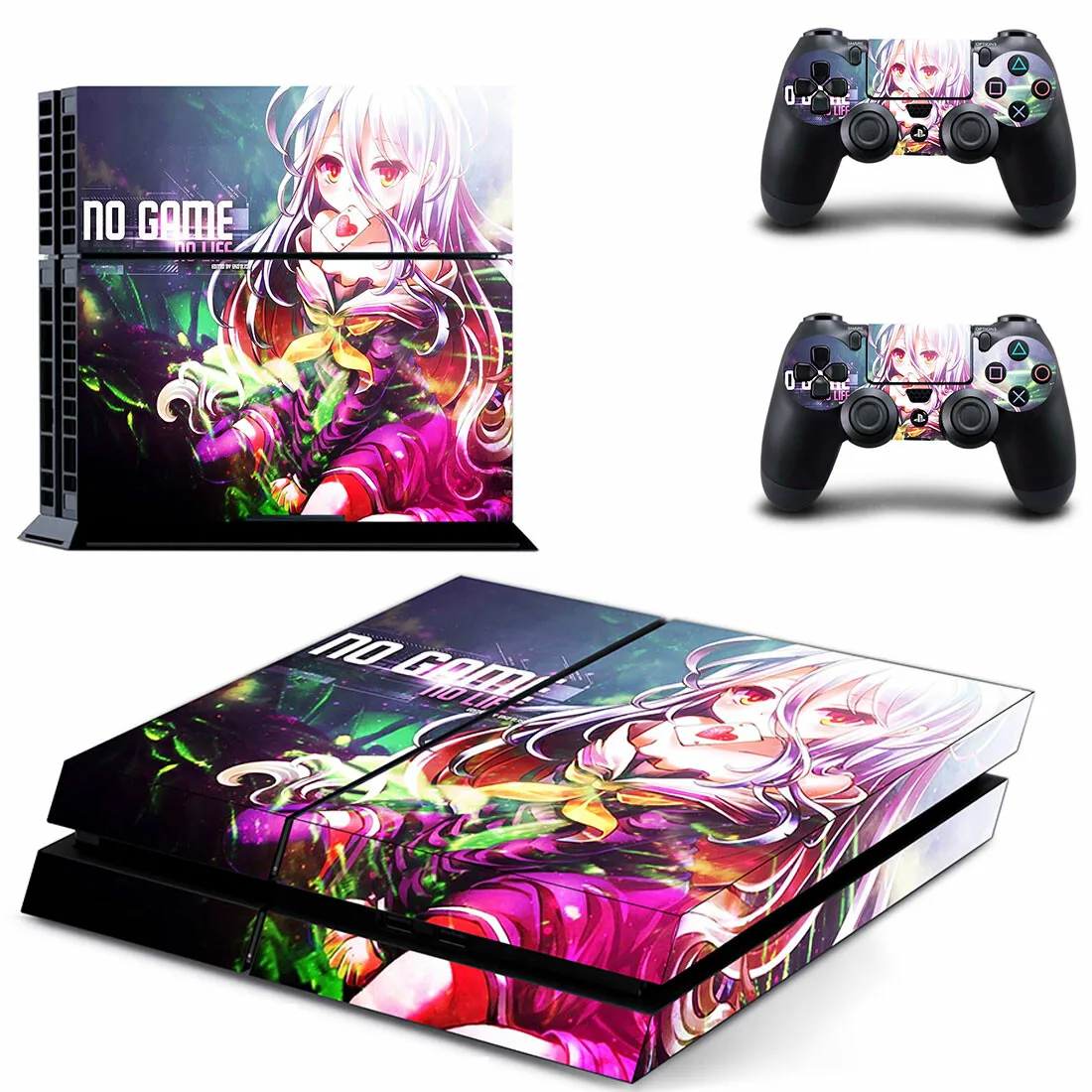 No Game No Life PS4 Stickers Play station 4 Skin Sticker Decals Cover For PlayStation 4 PS4 Console & Controller Skins Vinyl
No Game No Life PS4 Stickers Play station 4 Skin Sticker Decals Cover For PlayStation 4 PS4 Console & Controller Skins Vinyl