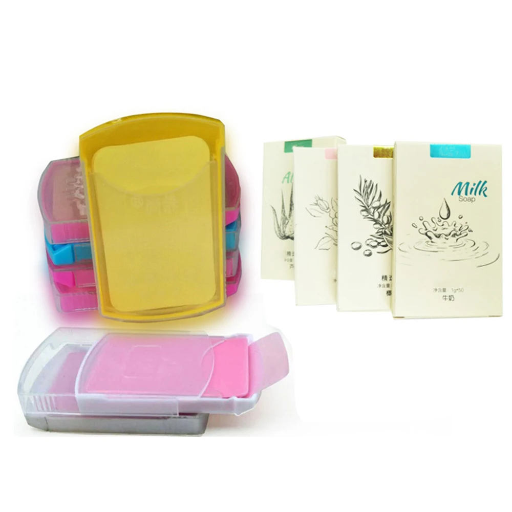 50Pcs Disposable Soap Paper Clean Scented Slice Foaming Box Mini Paper Soap For Outdoor Travel Use Color Random
50Pcs Disposable Soap Paper Clean Scented Slice Foaming Box Mini Paper Soap For Outdoor Travel Use Color Random