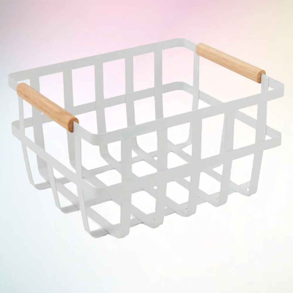 Iron Art Storage Basket Hollowed Sundries Organizer Toys Holder Household Supplies
Iron Art Storage Basket Hollowed Sundries Organizer Toys Holder Household Supplies
