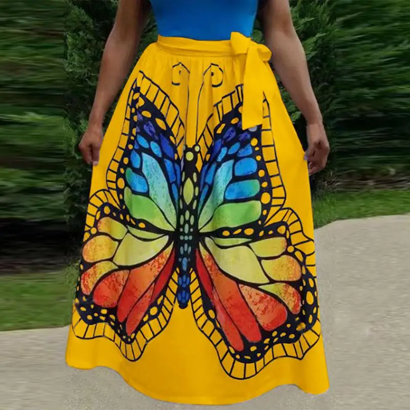 VONDA Oversized Women A-line Skirt 2021 Autumn Vintage Printed Maxi Skirts Faldas De Mujer Casual Loose High Waist Party Skirts
VONDA Oversized Women A-line Skirt 2021 Autumn Vintage Printed Maxi Skirts Faldas De Mujer Casual Loose High Waist Party Skirts