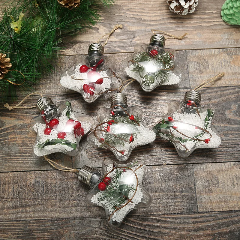 LED Lights Christmas Tree Shaped Bottle Ornaments Creative DIY Birthday Party Supplies Transparent Plastic Christmas Tree
LED Lights Christmas Tree Shaped Bottle Ornaments Creative DIY Birthday Party Supplies Transparent Plastic Christmas Tree