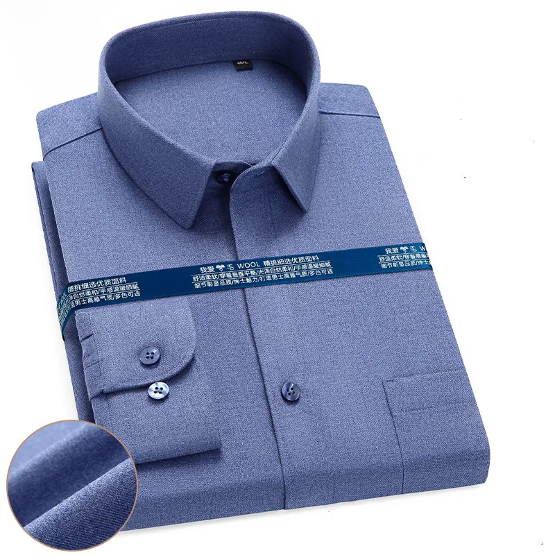 New Pure Cotton Mens Shirts Long Sleeve Fashion Design Regular Fit Thick Soft Comfortable Home Casual Business Dress Shirts Tops
New Pure Cotton Mens Shirts Long Sleeve Fashion Design Regular Fit Thick Soft Comfortable Home Casual Business Dress Shirts Tops