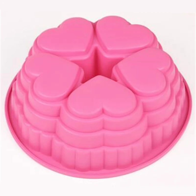 Cavity Heart Cake Mold Large Cavity Shape 3D Silicone High Temperature Resistance DIY Baking Tools
Cavity Heart Cake Mold Large Cavity Shape 3D Silicone High Temperature Resistance DIY Baking Tools