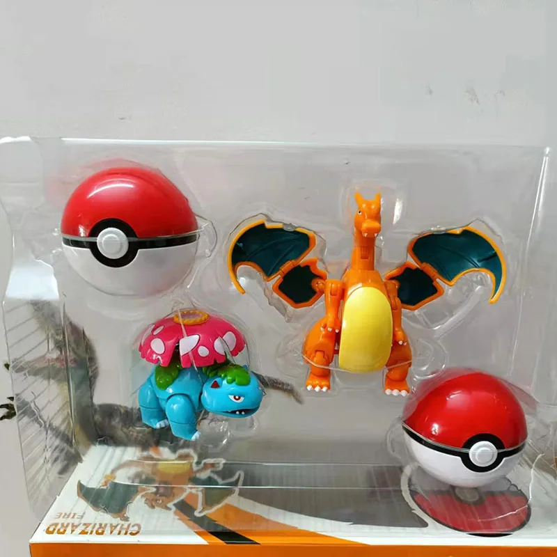 2 Pcs /set Trans Pokemon Action Figures Toys For Children Pikachu Gyarados Charizard Venusaur Blastoise Kids Birthday Gift Dolls 
2 Pcs /set Trans Pokemon Action Figures Toys For Children Pikachu Gyarados Charizard Venusaur Blastoise Kids Birthday Gift Dolls