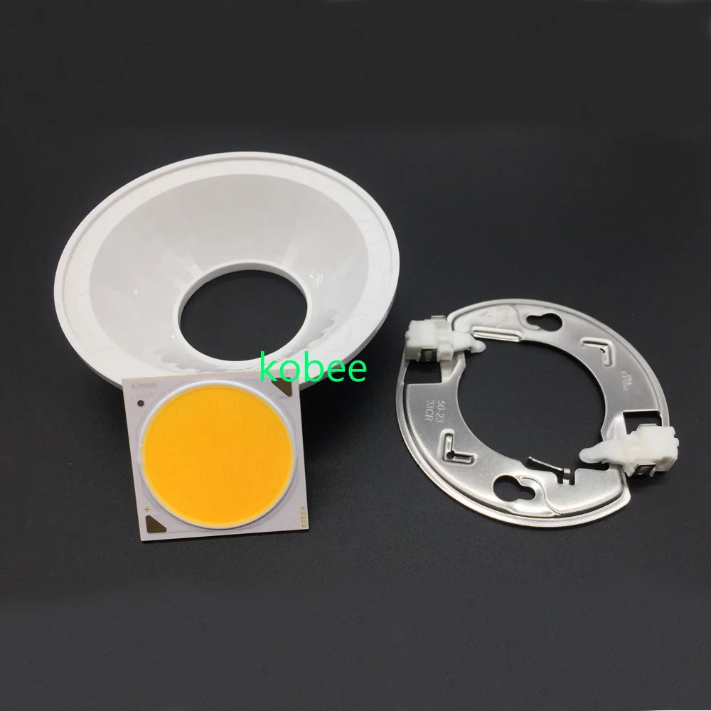 Оригинальный Cree COB CXB3590 CXB 3590 светодиодный светильник 3500K/6000K с держателем