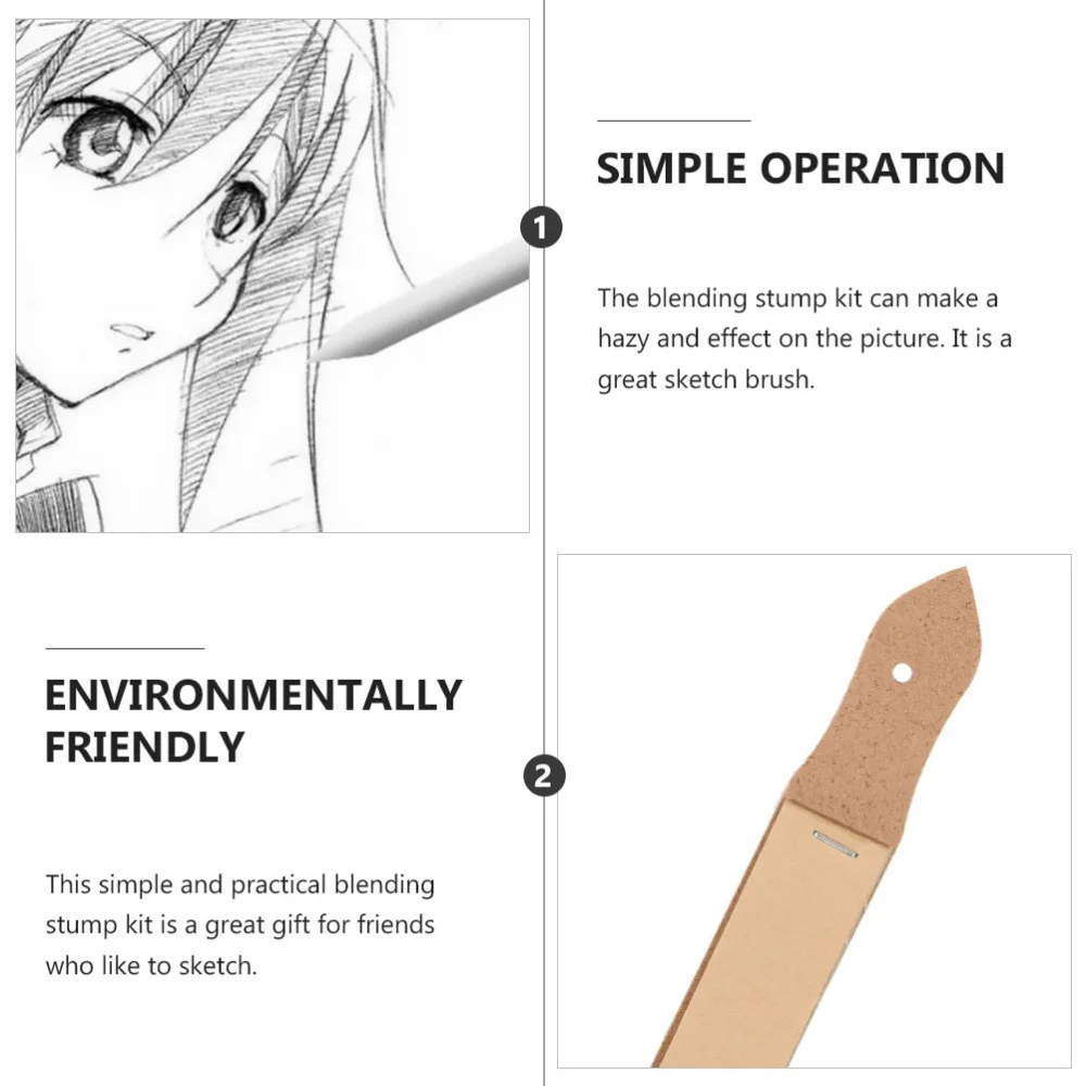 1 Set/28pcs Artist Charcoal Sketch Drawing Tools Student Sketch Blending Stumps
1 Set/28pcs Artist Charcoal Sketch Drawing Tools Student Sketch Blending Stumps