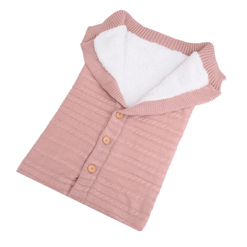 Baby Sleeping Bag Bedding Newborn Winter Solid Color Button Thicken Knitted Sleepsack Warm Footmuff For Stroller Kids Sleep Bags
Baby Sleeping Bag Bedding Newborn Winter Solid Color Button Thicken Knitted Sleepsack Warm Footmuff For Stroller Kids Sleep Bags