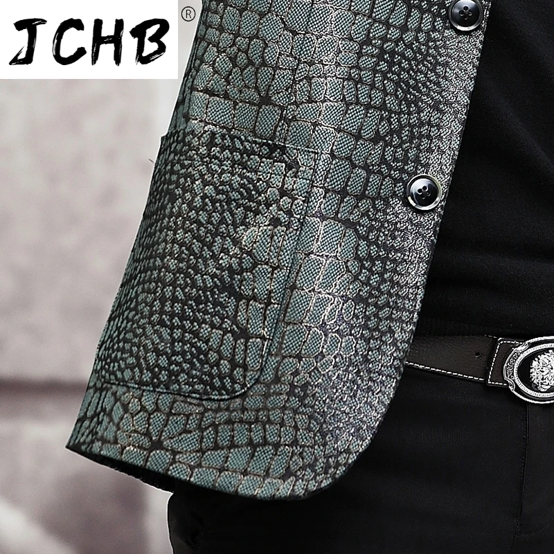 Genuine AYUMSUE Leather Men Jacket 2021 Men's Clothing Autumn Real Sheepskin Suit Crocodile Pattern Coat Male Ropa Hombre LXR409
Genuine AYUMSUE Leather Men Jacket 2021 Men's Clothing Autumn Real Sheepskin Suit Crocodile Pattern Coat Male Ropa Hombre LXR409