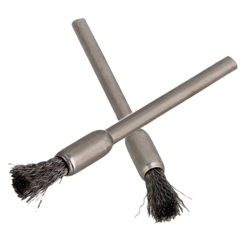 10Pcs 5mm Stainless Steel Brush Mini Brush Copper Wire Brush Electric Grinding Cleaning Rust Removal Polish Grinder Rotary Tool
10Pcs 5mm Stainless Steel Brush Mini Brush Copper Wire Brush Electric Grinding Cleaning Rust Removal Polish Grinder Rotary Tool