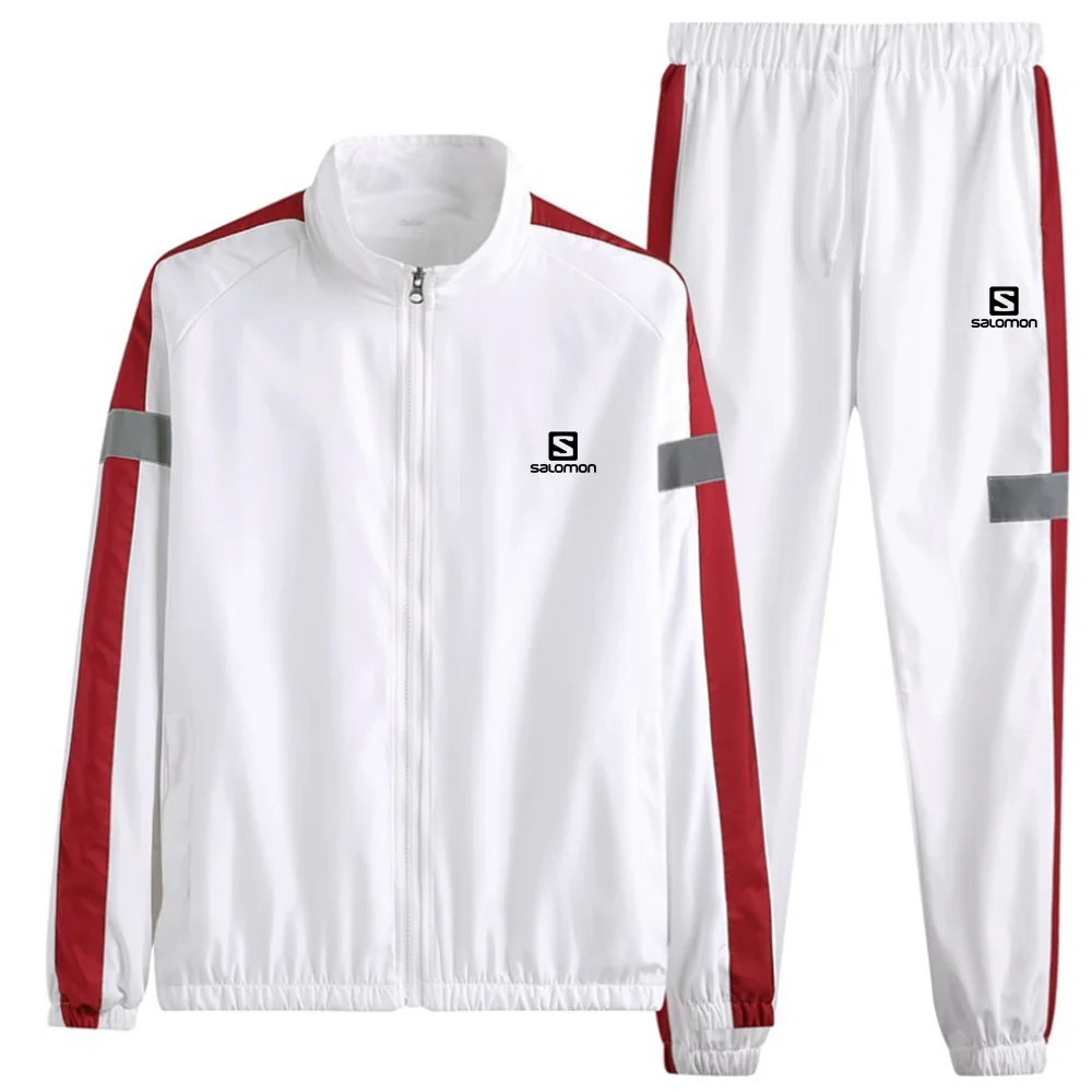 2021New Men's Casual Wear Korean Version Trendy Brand Sportswear Splicing Luminous Baseball Uniform Net Red Men's Two Piece Suit
2021New Men's Casual Wear Korean Version Trendy Brand Sportswear Splicing Luminous Baseball Uniform Net Red Men's Two Piece Suit