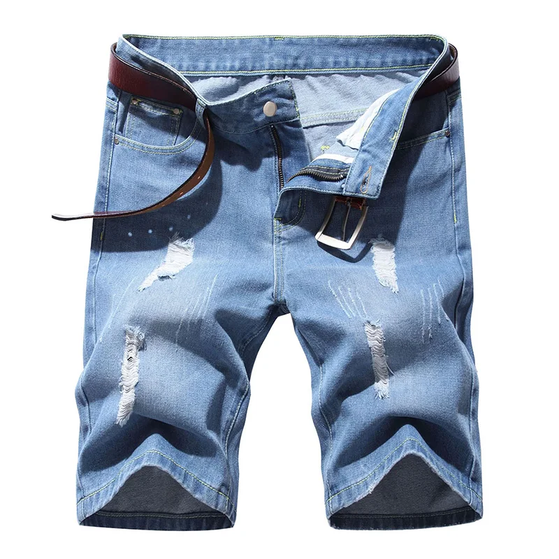 Hot Cool Short Jeans Street Men's Zipper Pocket Denim Pants Cotton Multi-pocket Shorts Ripped Jeans Vogue Pant Men Clothing
Hot Cool Short Jeans Street Men's Zipper Pocket Denim Pants Cotton Multi-pocket Shorts Ripped Jeans Vogue Pant Men Clothing