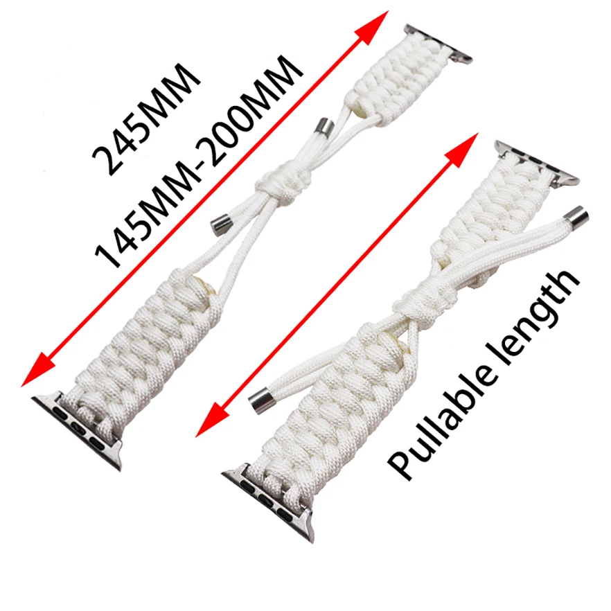 2020 Braided Solo Loop Nylon fabric Strap For Apple Watch band 44mm 40mm 38mm 42mm Elastic Bracelet for iWatch Series 6 SE 5 4 3
2020 Braided Solo Loop Nylon fabric Strap For Apple Watch band 44mm 40mm 38mm 42mm Elastic Bracelet for iWatch Series 6 SE 5 4 3