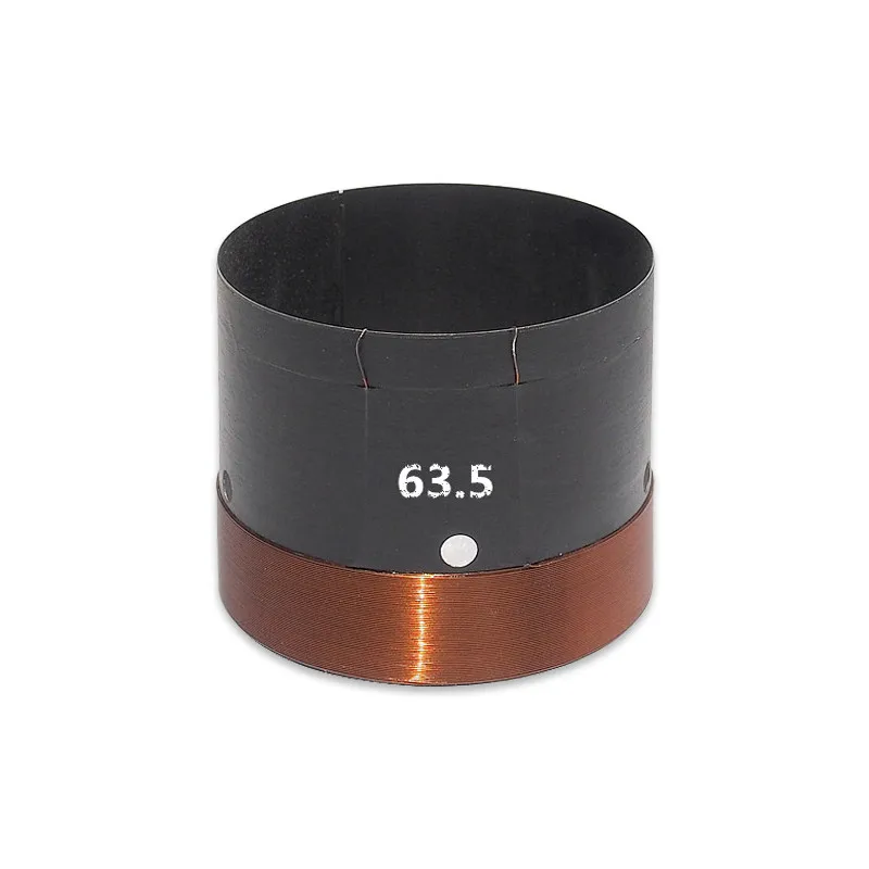 63.5mm Speaker Woofer Voice Coil 6 ohm Bass Repair Parts With Copper Wire Black Aluminium Former
63.5mm Speaker Woofer Voice Coil 6 ohm Bass Repair Parts With Copper Wire Black Aluminium Former