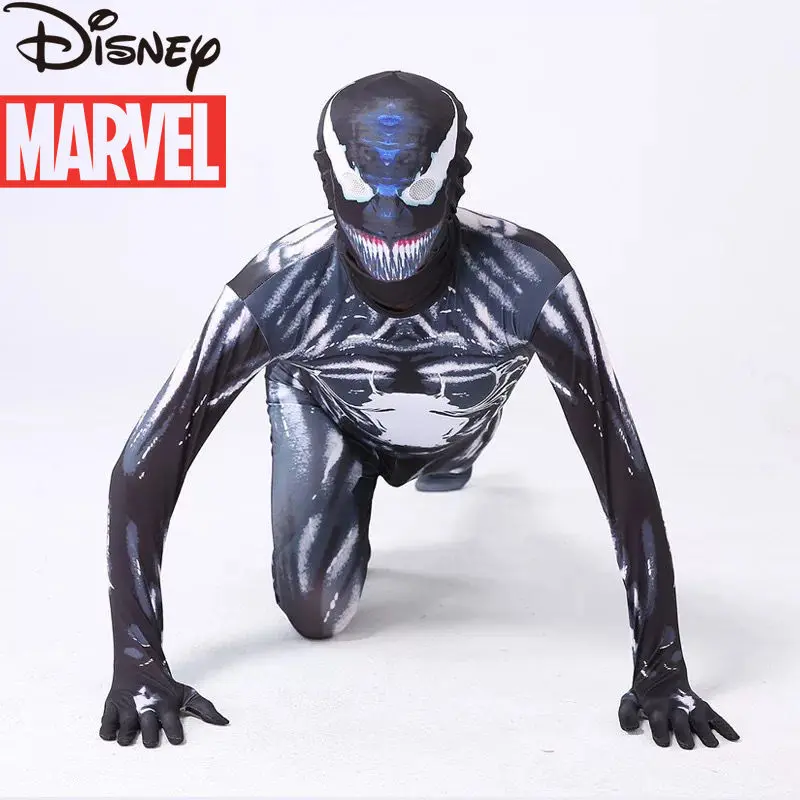 Disney Marvel Venom Symbiosis Tights Black and White Spiderman Adult Children Parasite Cosplay One-piece Costumecosplay
Disney Marvel Venom Symbiosis Tights Black and White Spiderman Adult Children Parasite Cosplay One-piece Costumecosplay