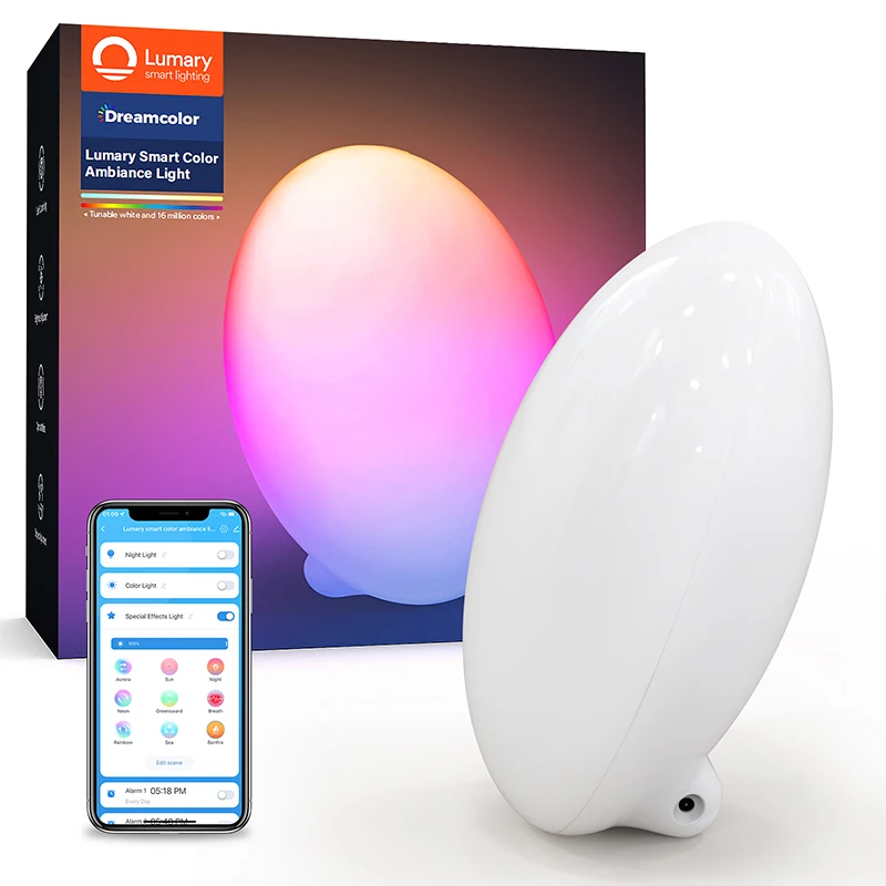 Smart Ambiance Light-Lumary Smart dimmable Bedside Lamp for Children Baby Bedroom Home Decoration Lamp
Smart Ambiance Light-Lumary Smart dimmable Bedside Lamp for Children Baby Bedroom Home Decoration Lamp