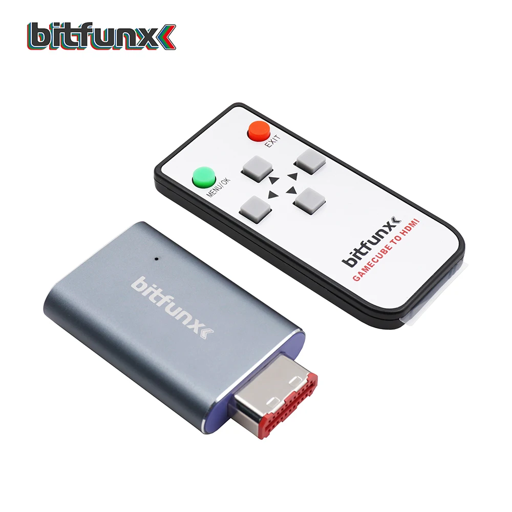 Bitfunx совместимому с HDMI линия удвоитель адаптер цифро Совместимость GC2HDMI compatible для