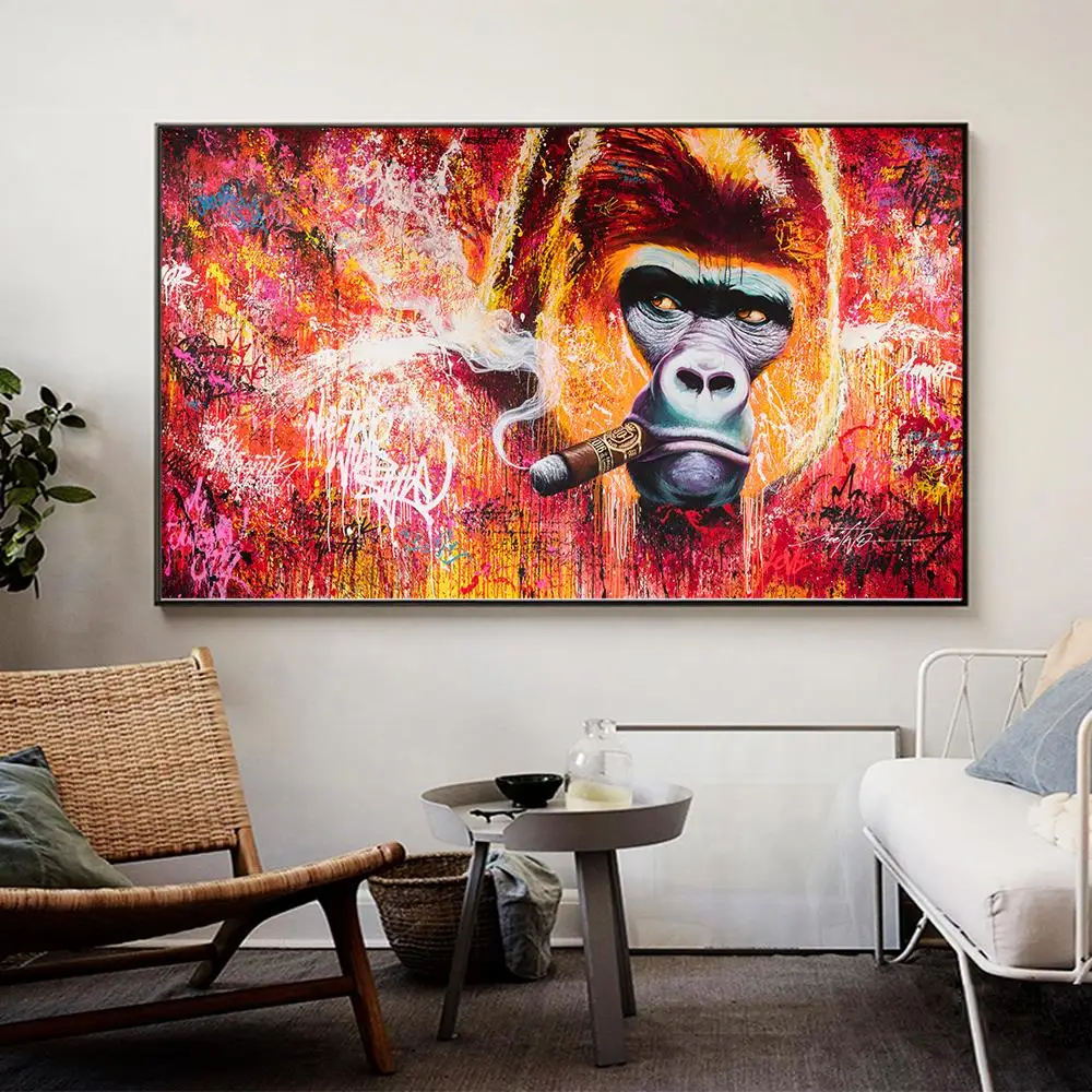 Large Gorilla Smoking Cigar Picture For Living Room Home Decor Diamond Painting Kit diy Handmade Gift Embroidery beads,
Large Gorilla Smoking Cigar Picture For Living Room Home Decor Diamond Painting Kit diy Handmade Gift Embroidery beads,