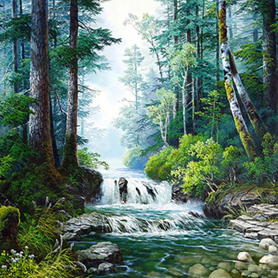 L4832 Scenic Tree Waterfall cross stitch Oil painting girl 11/ 14ct /16/28/27CT cloth cotton thread embroidery DIY
L4832 Scenic Tree Waterfall cross stitch Oil painting girl 11/ 14ct /16/28/27CT cloth cotton thread embroidery DIY