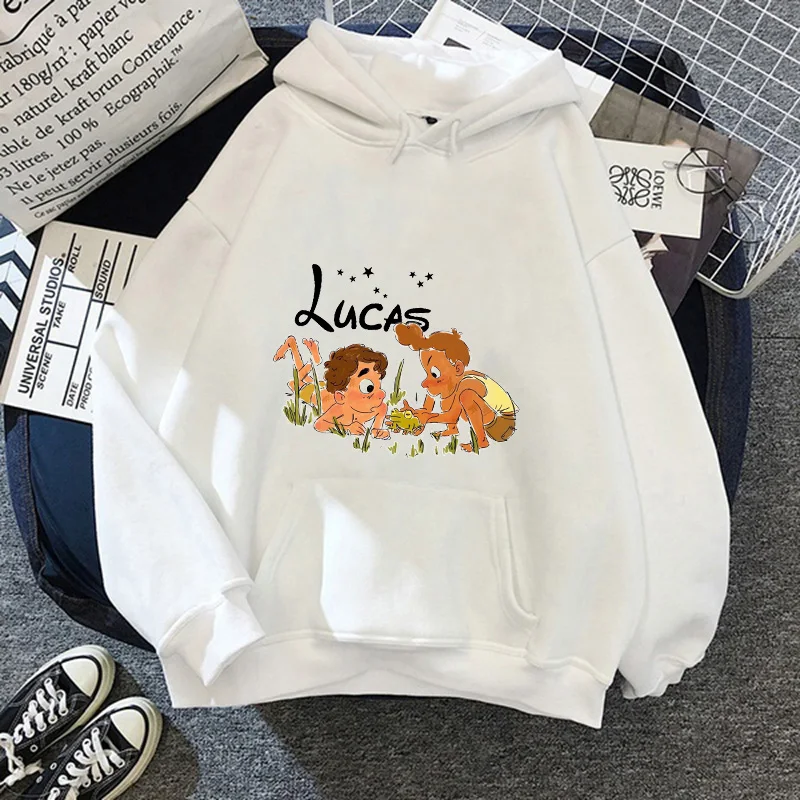 Kawaii Luca Pixar Disney Hoodies Cartoons Casual Clothes Women Hooded Pullover Autumn Winter Plus Velvet Femme Hooded Sweatshirt
Kawaii Luca Pixar Disney Hoodies Cartoons Casual Clothes Women Hooded Pullover Autumn Winter Plus Velvet Femme Hooded Sweatshirt