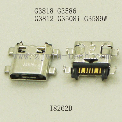 10PCS-100PCS/PACK Micro USB Charging Connector Socket For Samsung G3818/G3586/G3812/G3508i/G3589W/I8262D
10PCS-100PCS/PACK Micro USB Charging Connector Socket For Samsung G3818/G3586/G3812/G3508i/G3589W/I8262D
