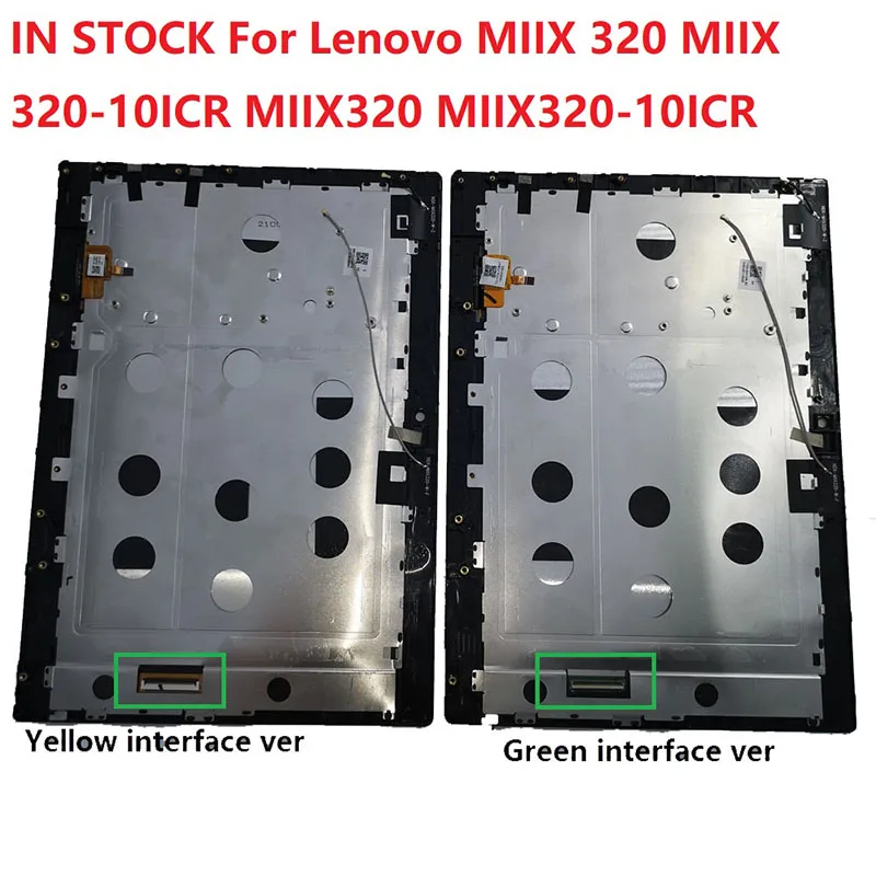 Для Lenovo MIIX 320 320-10ICR MIIX320 MIIX320-10ICR ЖК-дисплей монитор + сенсорная панель стекло