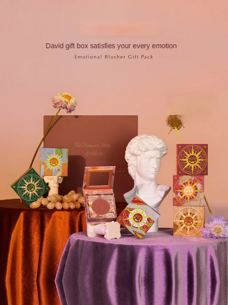 GY Emotional Blush David Gift Set Nude Makeup Natural Greedy
GY Emotional Blush David Gift Set Nude Makeup Natural Greedy