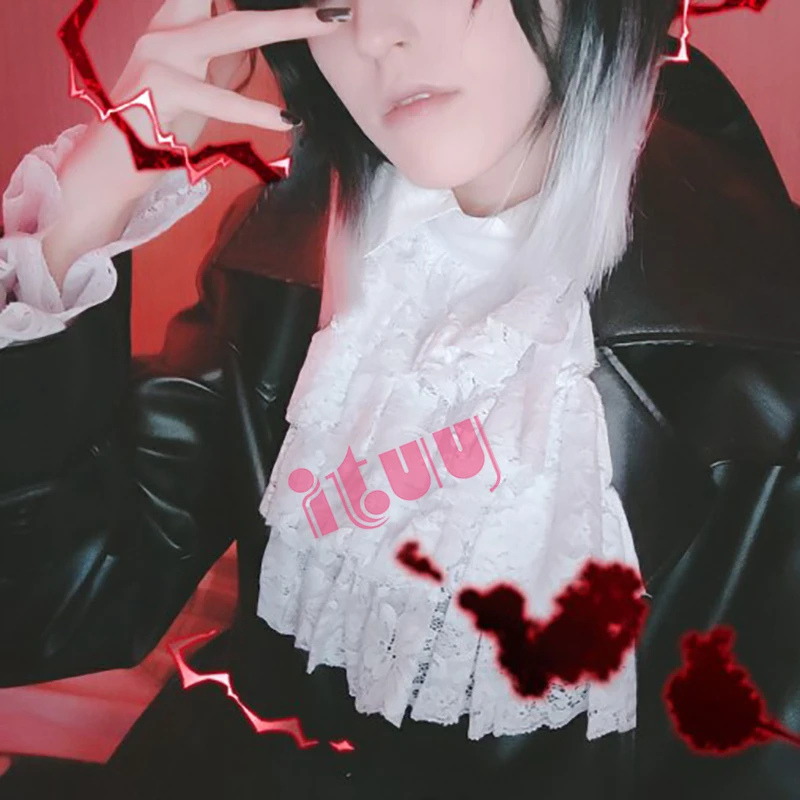 Victorian Jabot Collar Cuffs Men Women Lace Neck Ruffs Gothic Punk White Black Neck Ruff Cosplay Accessories Dressing-up
Victorian Jabot Collar Cuffs Men Women Lace Neck Ruffs Gothic Punk White Black Neck Ruff Cosplay Accessories Dressing-up