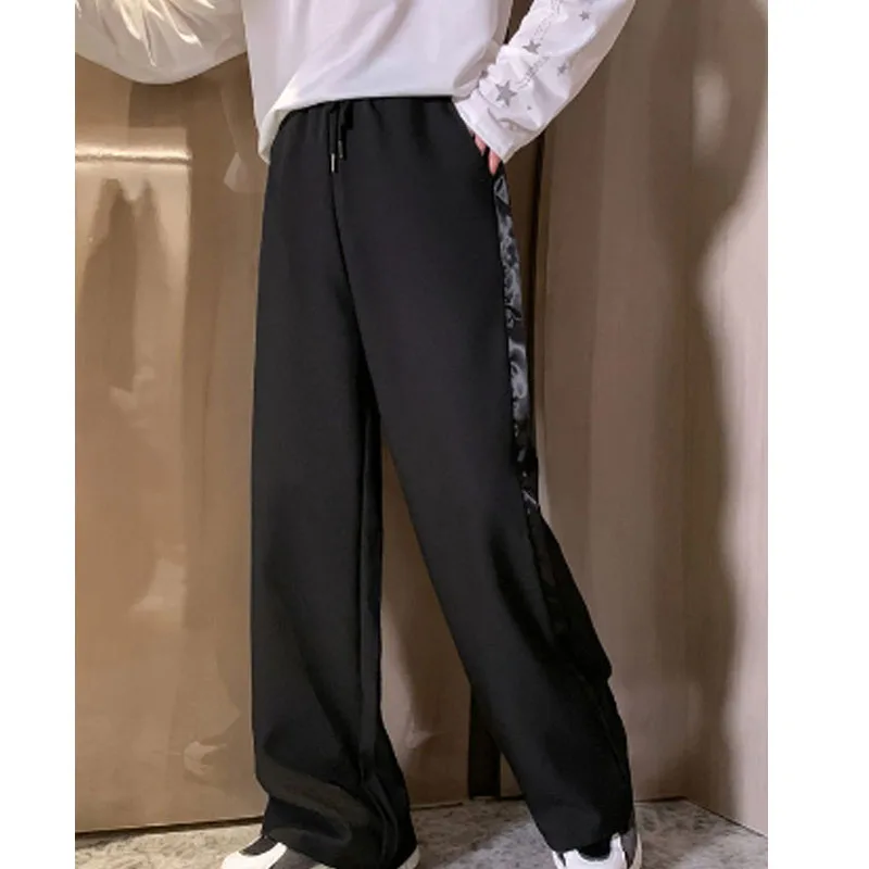 Homens vintage em linha reta calça повседневная мужская уличная одежда moda хип-хоп solto perna larga harem calge corredores тренировочные брюки
Homens vintage em linha reta calça повседневная мужская уличная одежда moda хип-хоп solto perna larga harem calge corredores тренировочные брюки