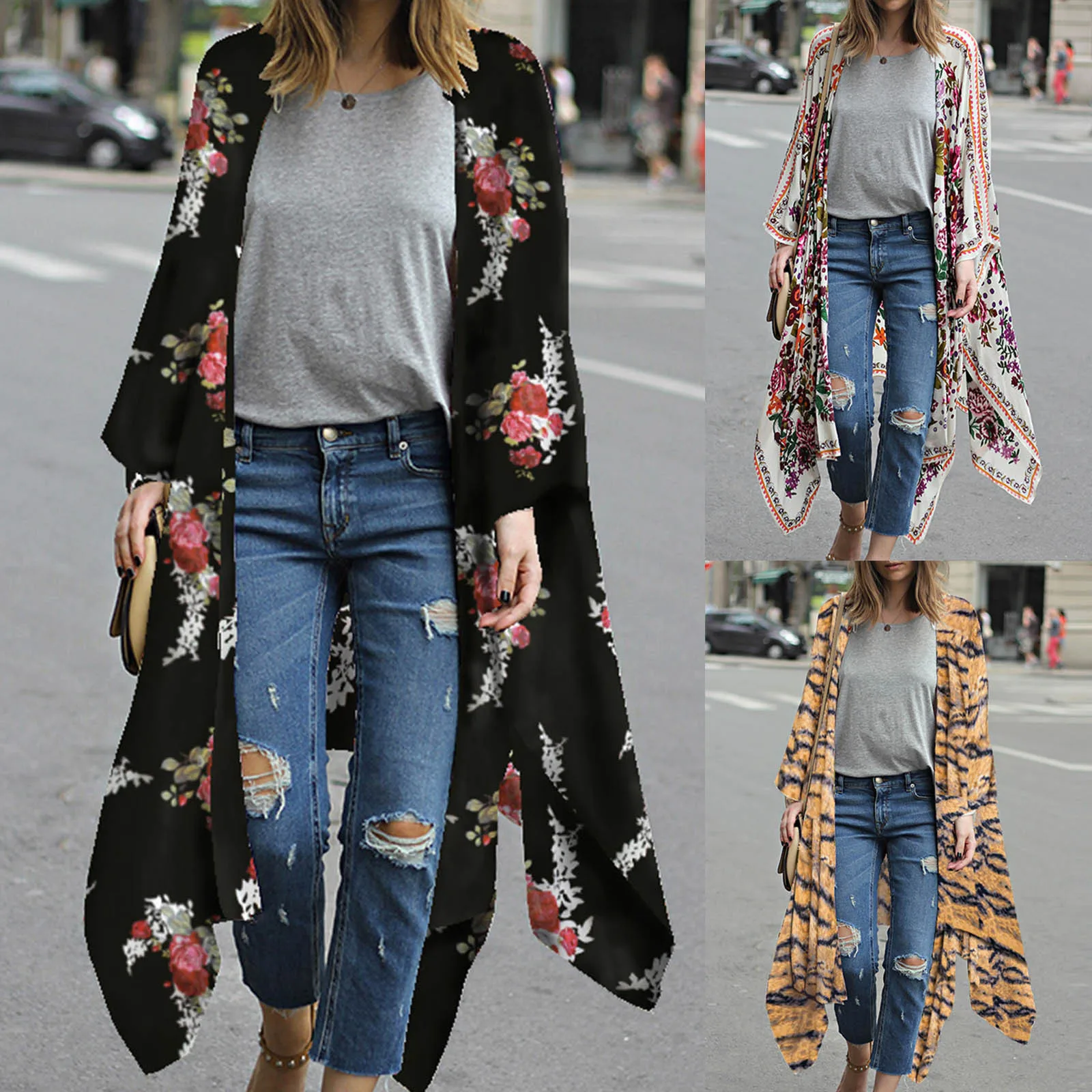 Long Cardigan Women Tops Vintage Loose Oversized Korean Fashion Clothes Loose Blouse Vacation Casual Shirt Cardigans Top manteau
Long Cardigan Women Tops Vintage Loose Oversized Korean Fashion Clothes Loose Blouse Vacation Casual Shirt Cardigans Top manteau