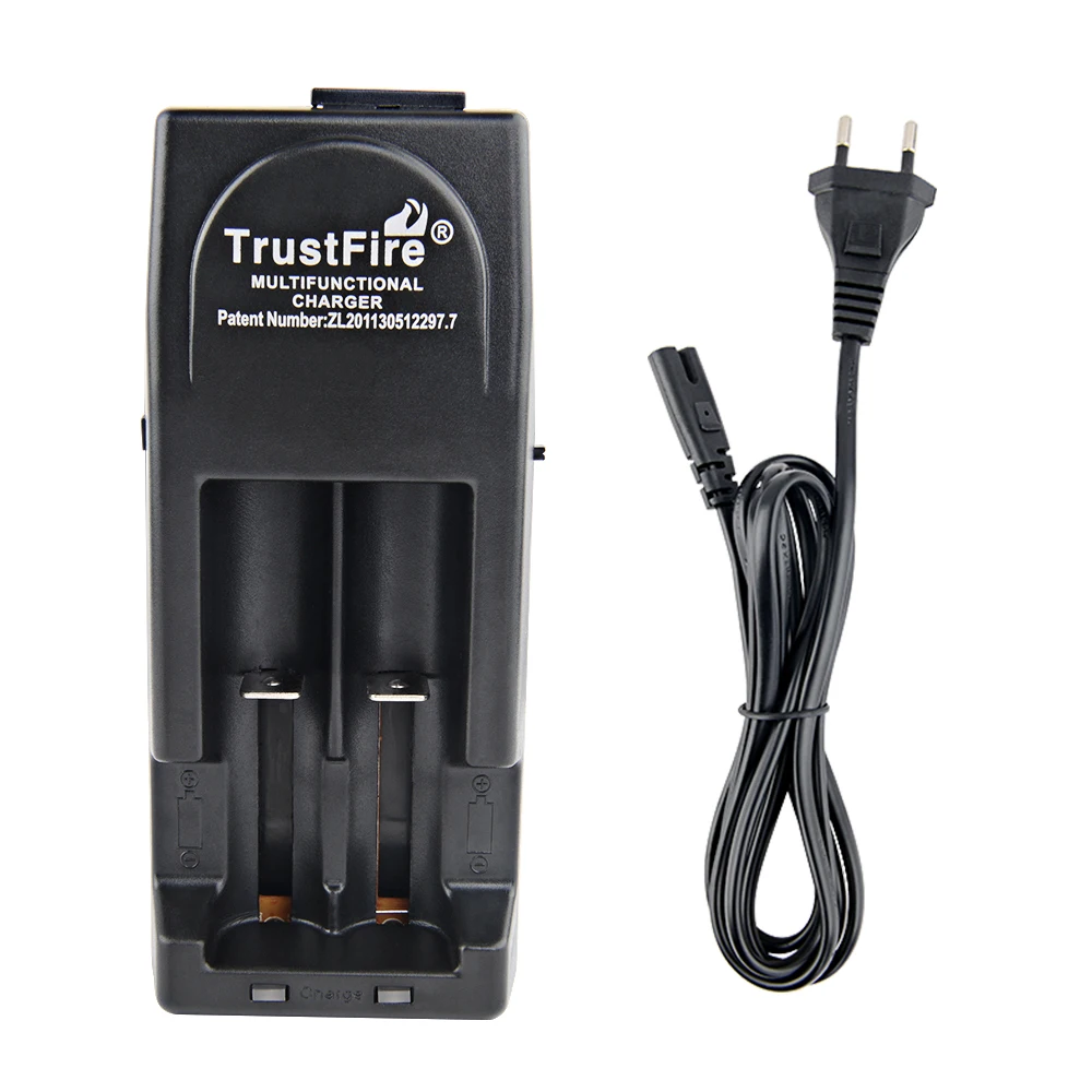 

TrustFire 18650 Battery Charger TR-001 2 Slots 3.0 V/4.2 V EU Plug Lithium Ion IMR LiFePO Battery Charger For 10440 14500 16340