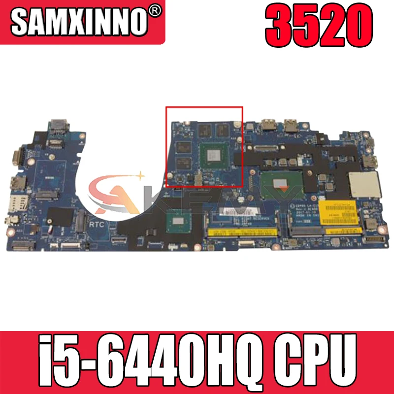Оригинальная материнская плата для ноутбука DELL Precision 3520 i5-6440HQ CN-00C328 00C328 LA-E152P SR2FS N17M-Q3-A2 DDR4 материнская плата
Оригинальная материнская плата для ноутбука DELL Precision 3520 i5-6440HQ CN-00C328 00C328 LA-E152P SR2FS N17M-Q3-A2 DDR4 материнская плата