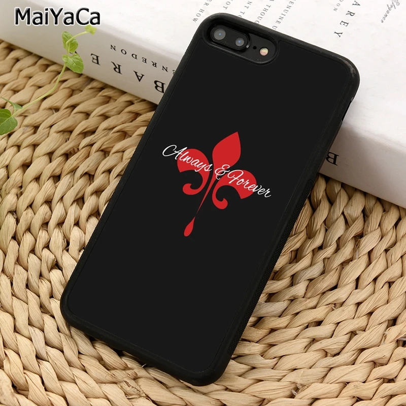 MaiYaCa оригиналы и Дневники вампира чехол для телефона iPhone 5 6S 7 8 plus 11 12 Pro X XR XS Max Samsung