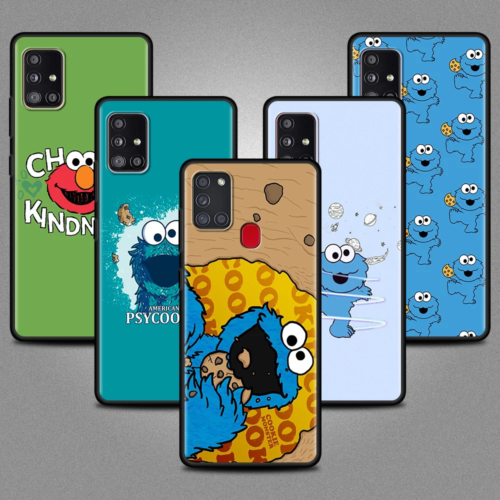 Cute Cookie Monsters Soft Case For Samsung Galaxy A51 A71 A21s A12 A31 A52 A41 Black Phone A11 A72 A32 A42 5G A01 A91 A22 Fundas
Cute Cookie Monsters Soft Case For Samsung Galaxy A51 A71 A21s A12 A31 A52 A41 Black Phone A11 A72 A32 A42 5G A01 A91 A22 Fundas