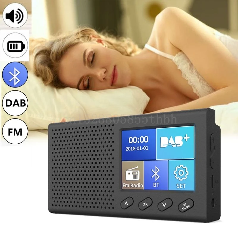 Portable DAB Receiver FM Radio Bluetooth 4.2 Music Player 3.5mm Stereo Output
Portable DAB Receiver FM Radio Bluetooth 4.2 Music Player 3.5mm Stereo Output