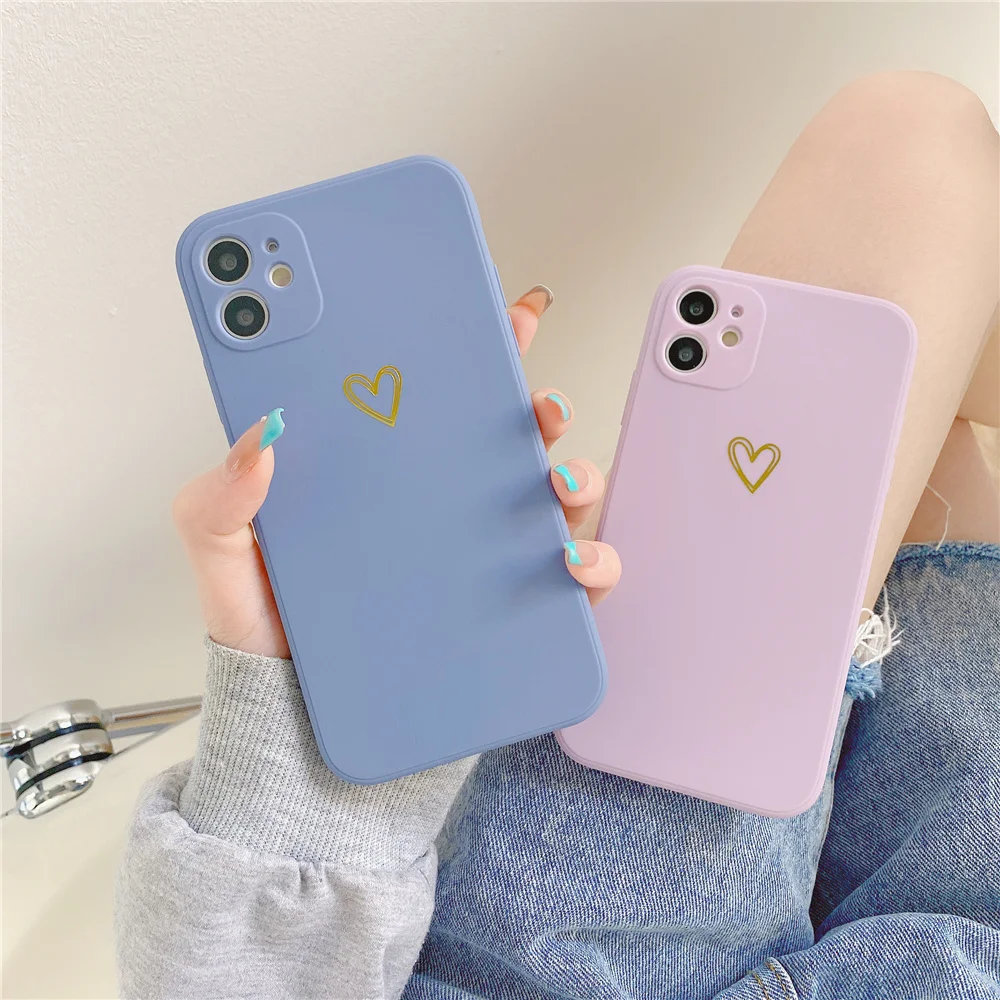 USLION Heart-shaped Pattern Silicone Protective Cover For iPhone 13 12 11 Pro Max Mini 7 8 Plus X XR XS Max Ultra-thin Soft Case
USLION Heart-shaped Pattern Silicone Protective Cover For iPhone 13 12 11 Pro Max Mini 7 8 Plus X XR XS Max Ultra-thin Soft Case