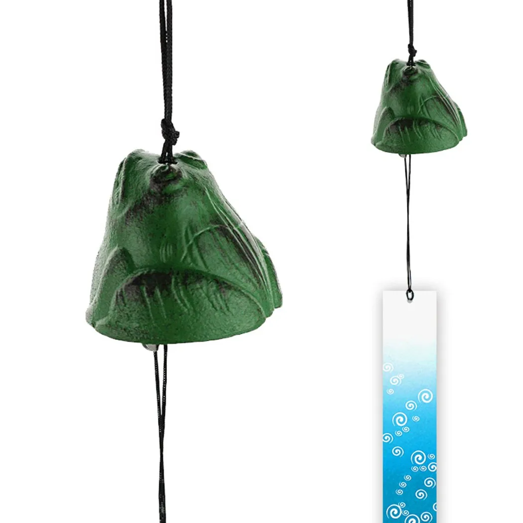 Japanese-style Iron Bells Outdoor Cast Iron Metal Wind Chimes Frog Scenic Temple Gift Pendant Ornaments
Japanese-style Iron Bells Outdoor Cast Iron Metal Wind Chimes Frog Scenic Temple Gift Pendant Ornaments