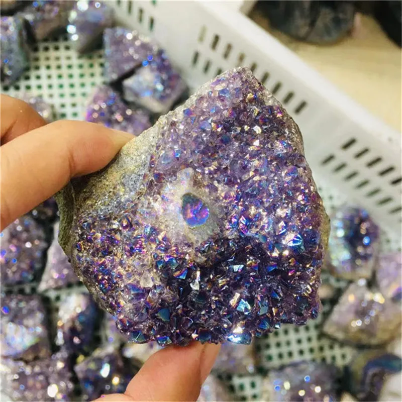 Natural Healing Crystals Stone Carving Crafts Aura Amethyst Cluster For Christmas Decorations
Natural Healing Crystals Stone Carving Crafts Aura Amethyst Cluster For Christmas Decorations