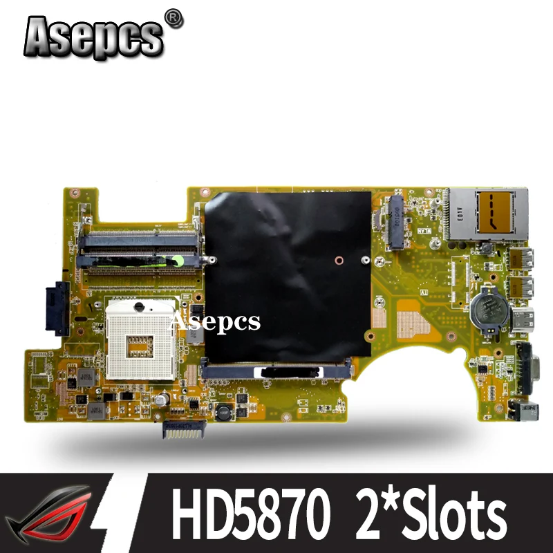 Akemy G73 Материнская плата для ноутбука For Asus G73JH G73J тест оригинальная материнская HM55